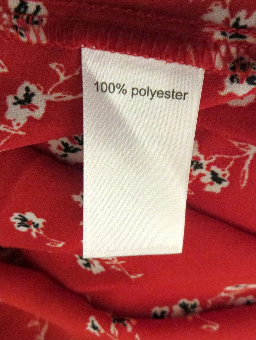 Maurices Red Floral Print Bar Back V Neck Sleeveless Tank Top Size Large New